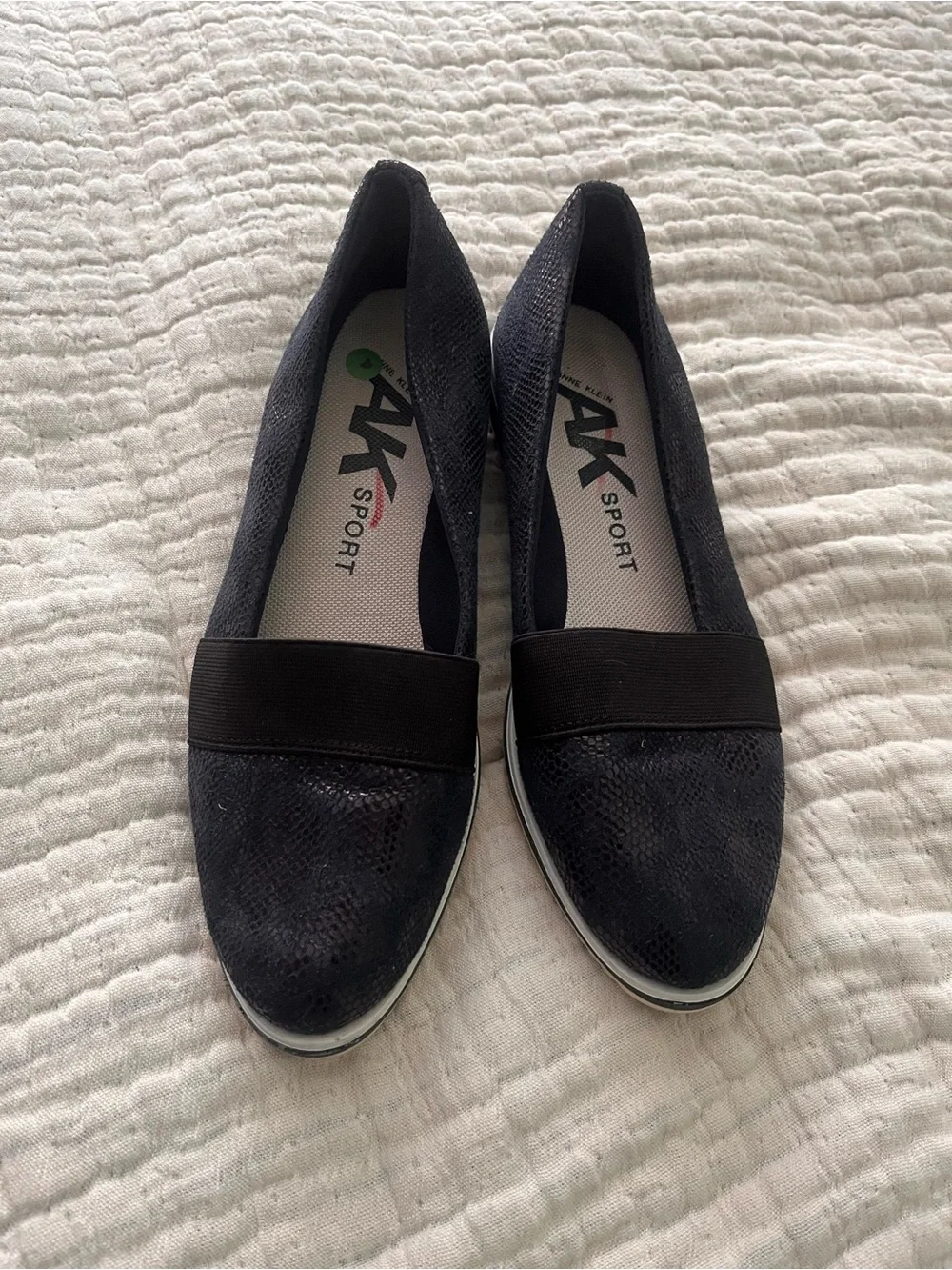 Anne Klein Sport Slip-On Sporty Loafers blue
